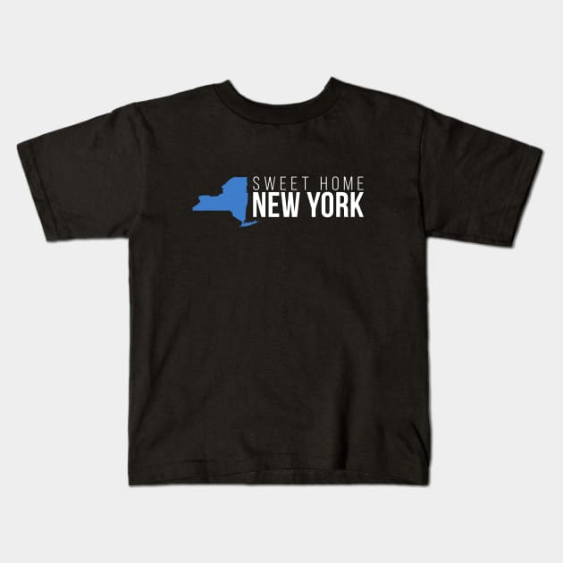 New York Sweet Home Kids T-Shirt by Novel_Designs